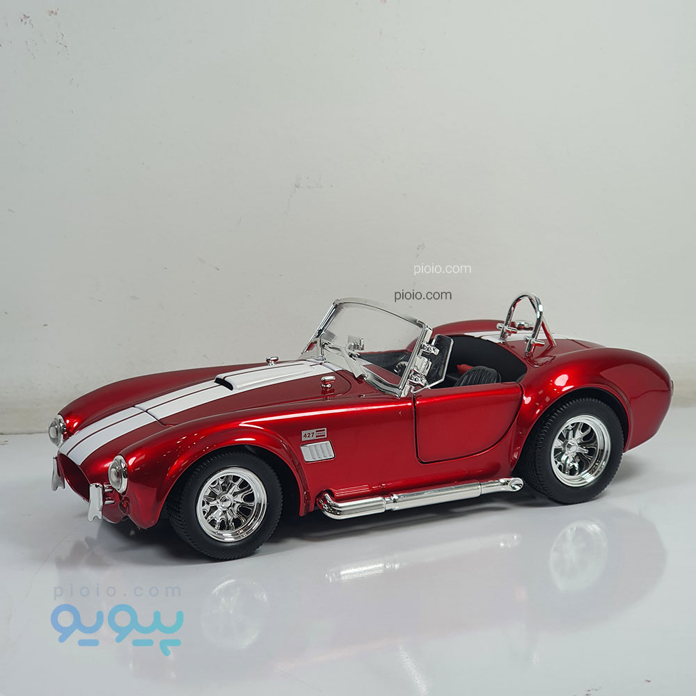 ماکت ماشین فلزی شلبی کبرا 427 مقیاس 1:24 برند اصلی CHE ZHI