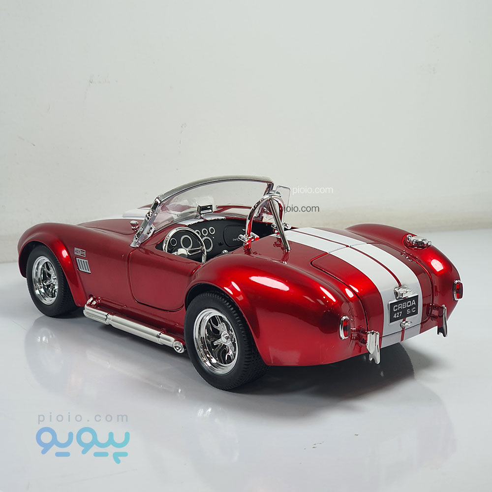 ماکت ماشین فلزی شلبی کبرا 427 مقیاس 1:24 برند اصلی CHE ZHI - تصویر 3