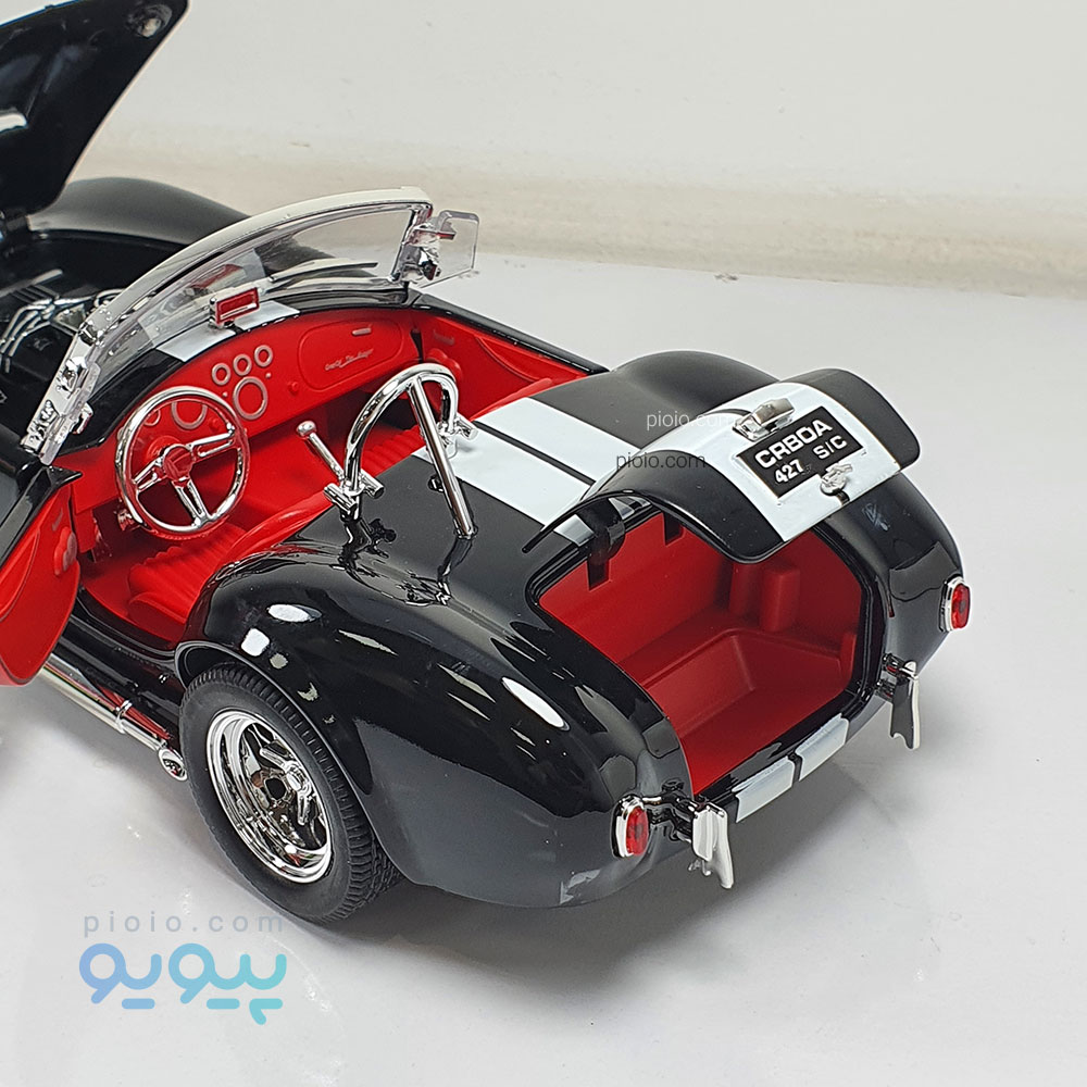 ماکت ماشین فلزی شلبی کبرا 427 مقیاس 1:24 برند اصلی CHE ZHI - تصویر 9