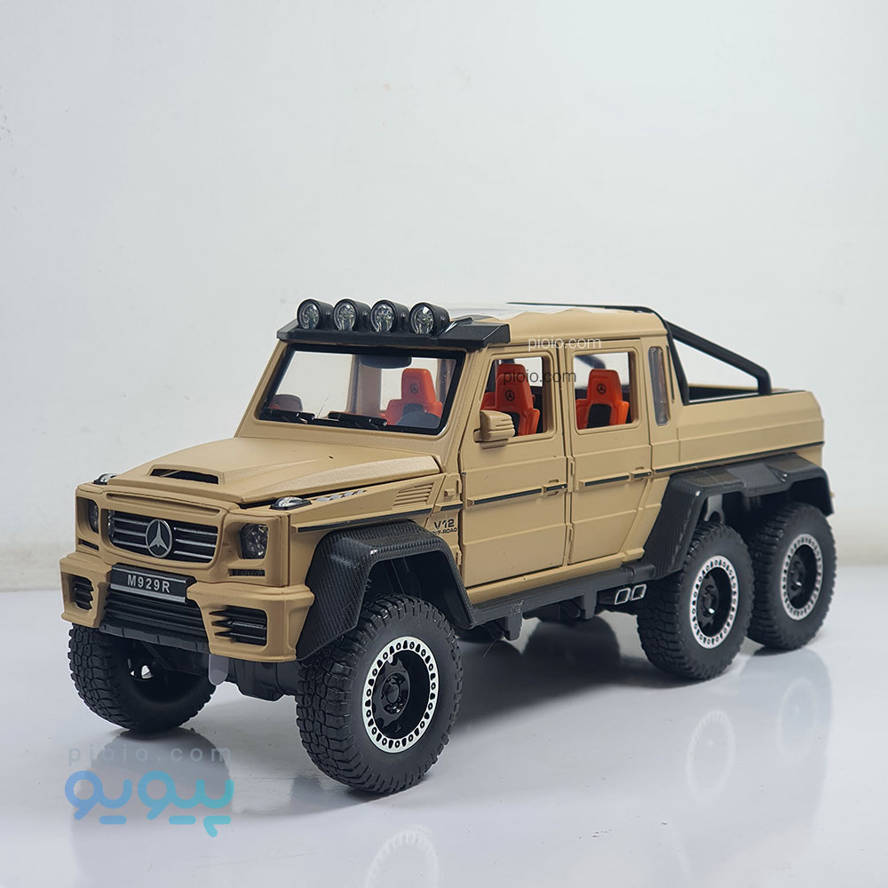 ماکت ماشین مرسدس بنز باراباس شش چرخ AMG G63 کد M929R