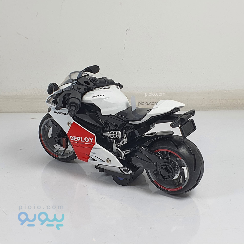 اسباب بازی موتور فلزی سنگین استارتی و گازخور - تصویر 7