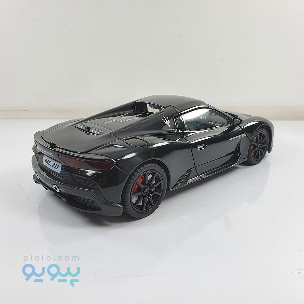ماکت فلزی مازراتی خفاشی کانورتیبل سقف متحرک مقیاس 1:24 مدل Maserati MC20 Cielo - تصویر 6