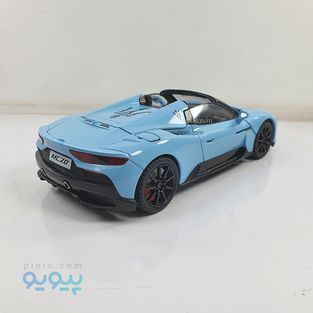 ماکت فلزی مازراتی خفاشی کانورتیبل سقف متحرک مقیاس 1:24 مدل Maserati MC20 Cielo - تصویر 4