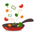 chopped-vegetables-fall-into-pan-flat-style_710535-2dont back